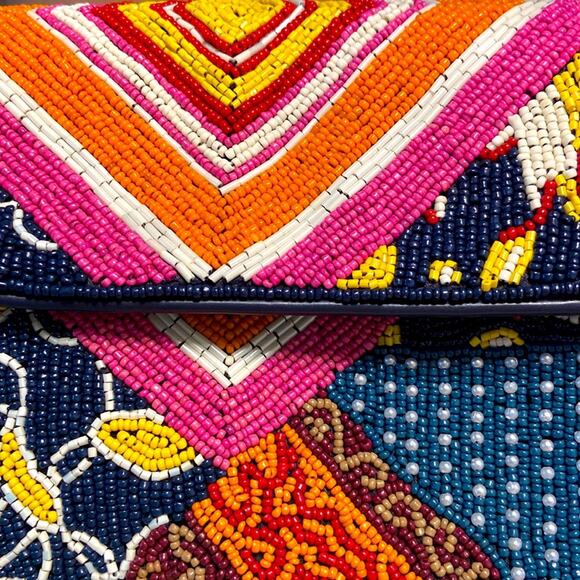 NWT MSRP$500 STAUD Tommy Shoulder Bag Beaded - Picture 4 of 4